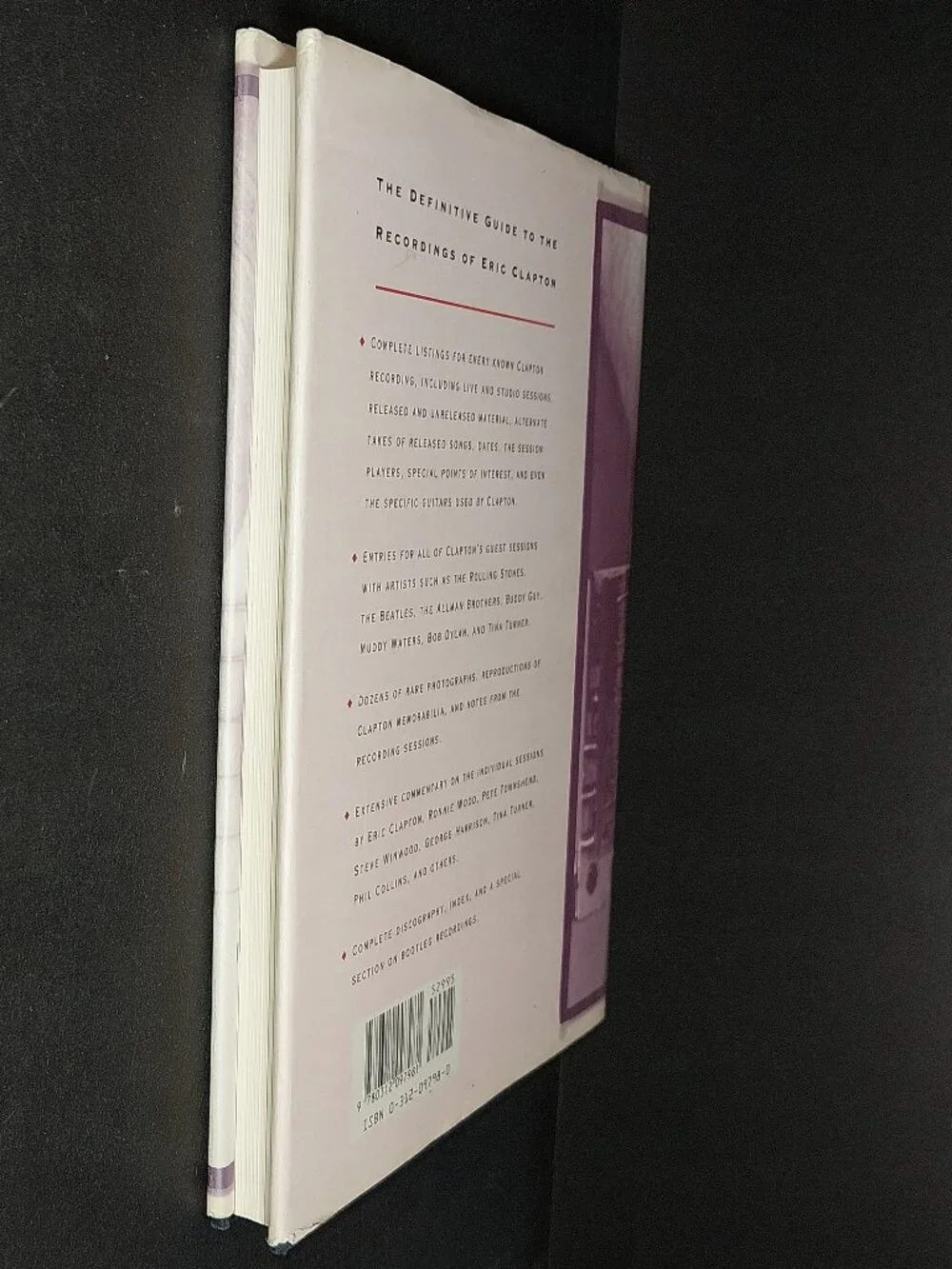 Eric ClaptonThe Complete Recording Sessions HC Book